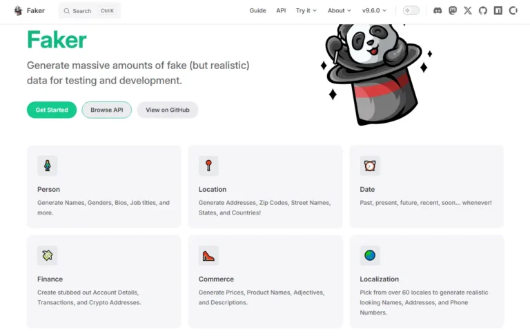 Test Data Generation And Tools